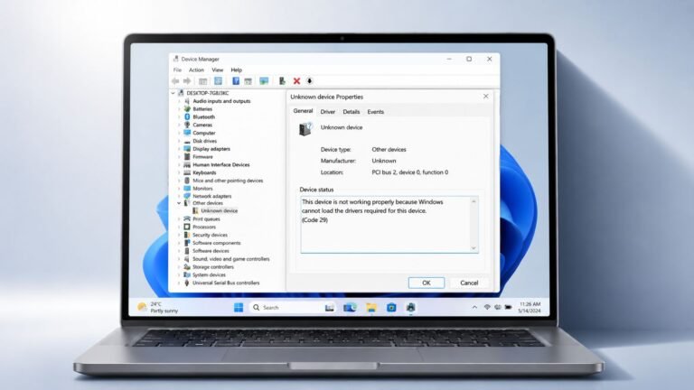 Fix Code 29 Errors
