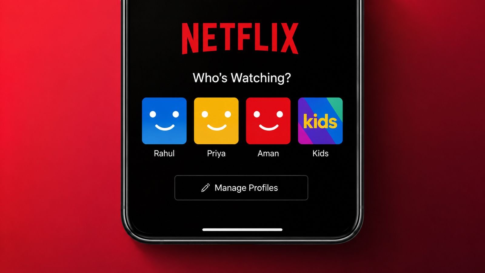 Netflix Profile Login